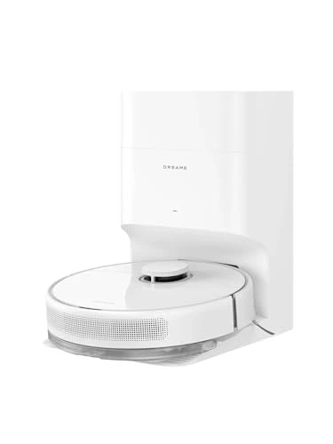 DREAME D10 Plus Gen 2 Aspiradora y Trapeador, Potencia de succión de 6000 Pa, Batería de 5200 mAh, Control con aplicación y Asistente de Voz