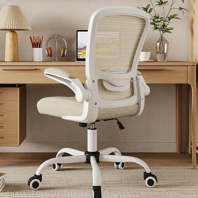 Silla de Oficina en casa, Silla de Escritorio con Respaldo Alto Mimoglad