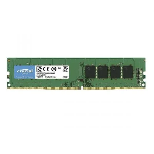 Memoria ram ddr4 8gb crucial - udimm - 3200 mhz - pc4 25600 cl22