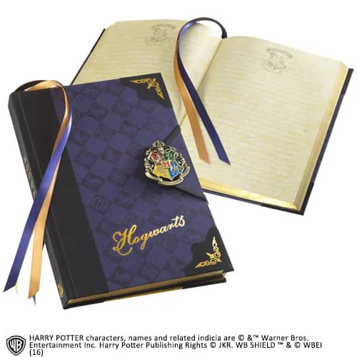 Libreta diario the noble collection harry potter hogwarts cierre especial