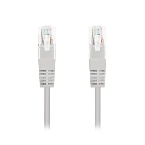 Cable red nanocable latiguillo rj45 utp cat6 0.25m gris 25cm