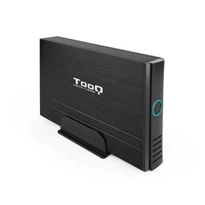 Caja externa tooq tqe - 3520b para hdd 3.5 pulgadas sata - ide usb 2.0 negro