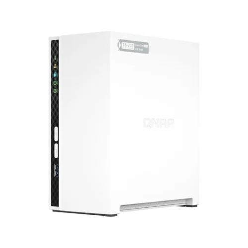 Servidor nas qnap ts - 233 2 bahias 2gb gigabit ethernet