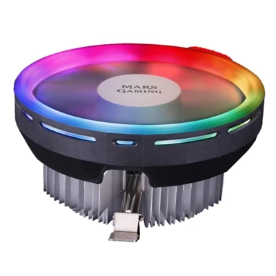 Ventilador disipador cpu mars gaming mcpu120 120mm rgb