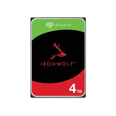 Disco duro interno hdd seagate ironwolf nas st4000vn006 4tb 3.5 pulgadas 5400rpm - 256mb - sata 6gb - s