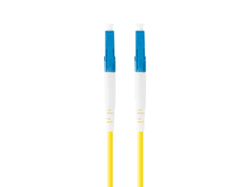 Latiguillo fibra optica lc - upc lanberg 10m mono simplex g657a1 lszh amarillo
