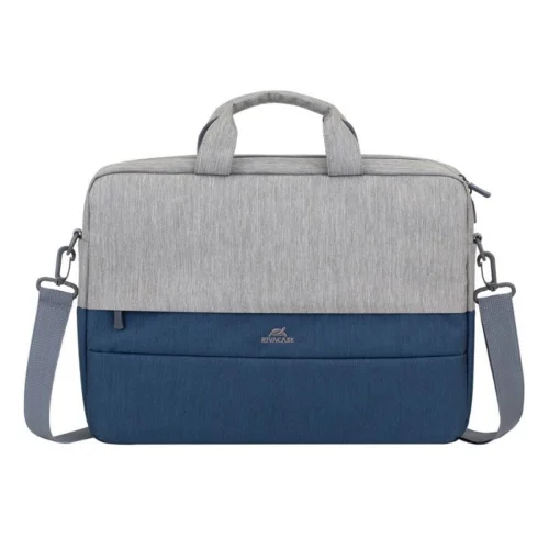 Maletin rivacase 7532 prater para portatil 15.6 pulgadas gris - azul