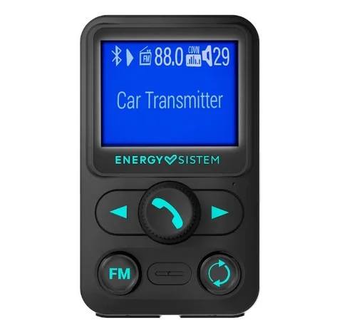 Transmisor fm coche xtra bluetooth energy sistem - 1.4 pulgadas lcd - asistente de voz - carga usb - mp3