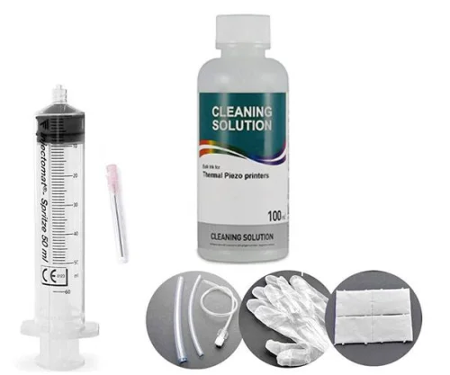 Liquido limpiador universal cabezales de inyeccion de tinta dayma - 100ml