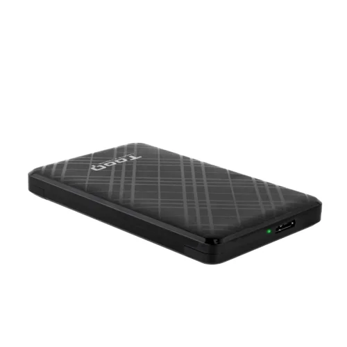 Carcasa disco duro tooq tqe - 2500b 2.5 pulgadas usb tipo b negra
