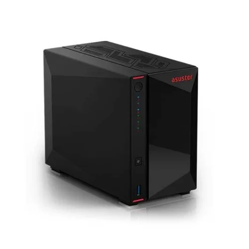 Servidor nas asustor as5402 2 bay nas 4gb ram 2.5g 2 xsata3 6gb s 3.5 2.5 hdd ssd