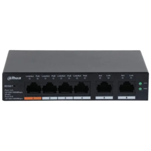 Switch it dahua dh - cs4006 - 4gt - 60 6 puertos