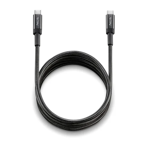 Cable usb tipo c ngs knot 100w - 2 2m - macho - macho - negro