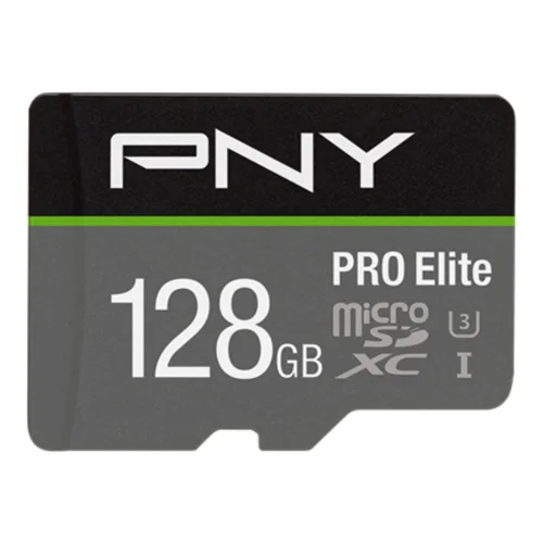 Tarjeta memoria micro sdxc pro elite pny 128gb clase 10 uhs - i u3