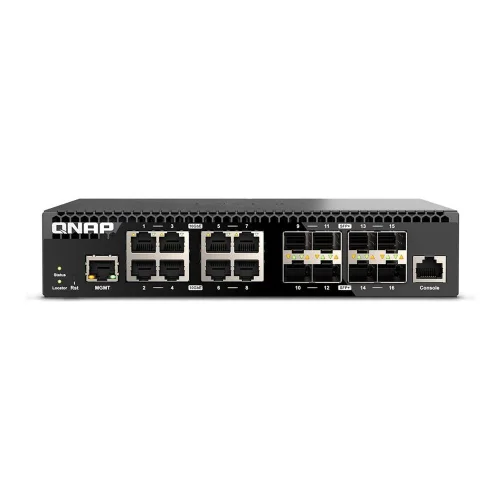 Switch qnap qsw - m3216r - 8s8t 18 puertos