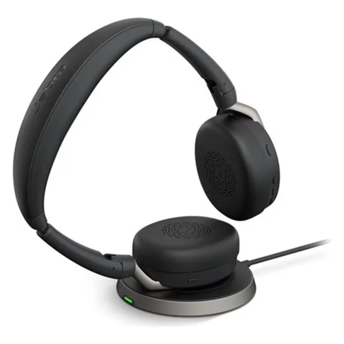 Auriculares jabra evolve2 65 flex ms stereo inalambrico negro