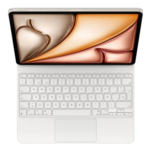 Teclado apple magic keyboard para ipad air 13 pulgadas m3 blanco