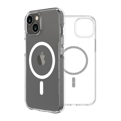 Carcasa myway magsafe para apple iphone 14 pro max transparente