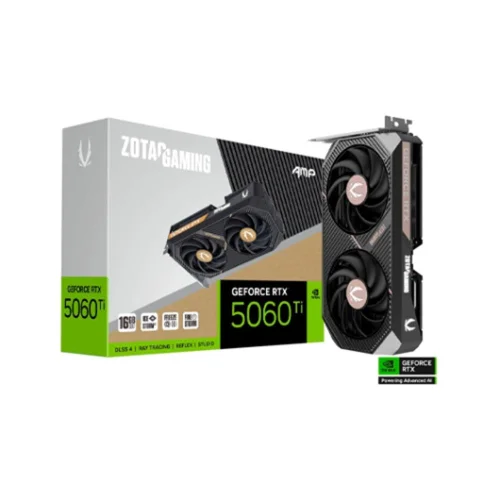 Tarjeta grafica zotac rtx 5060ti 16gb amp gddr7
