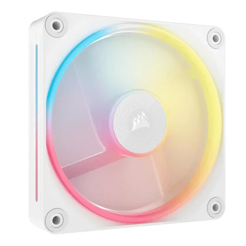 Ventilador caja corsair lx120r icuelink rgb 120mm blanco