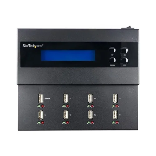 Duplicador clonador de memoria usb startech 8x usb 2.0