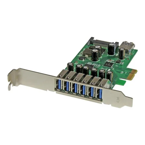 Tarjeta pci express 2.0 startech 7x usb 3.0