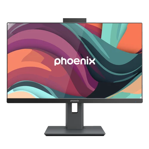 Barebone all in one phoenix campro 27 pulgadas placa asus h610t2 ddr5 con adaptador 120w