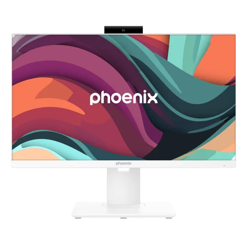 Barebone all in one phoenix campro 24 pulgadas blanco placa asus h610t2 lga1700 ddr5 adaptador 120w