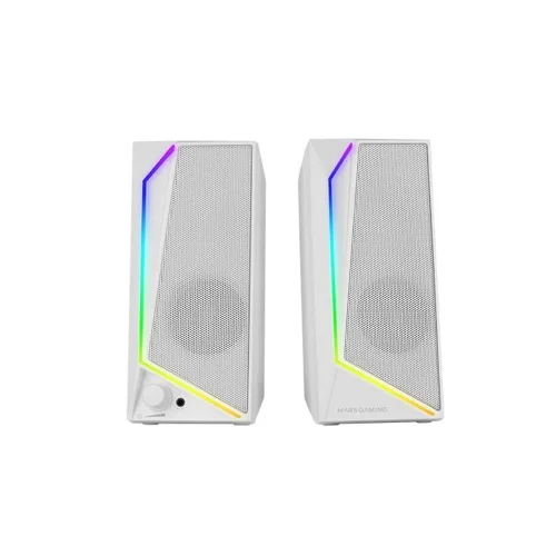 Altavoces mars gaming 2.0 ms72w white