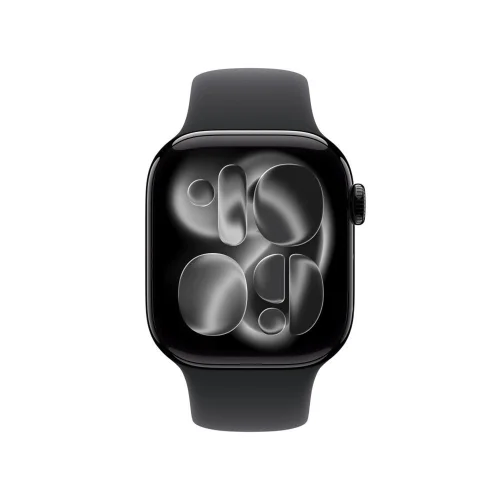 Smartwatch apple watch s11 gps + cellular 42mm black aluminium case black sport band m - l
