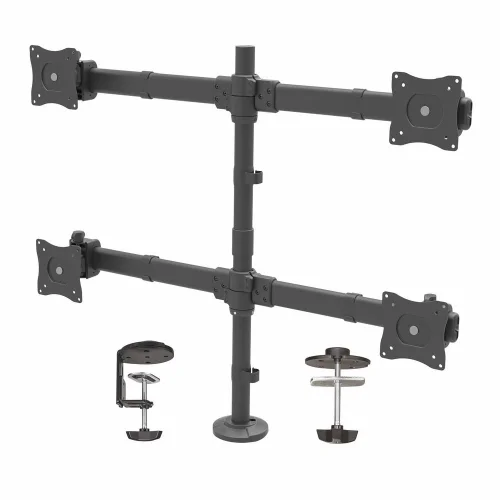 Soporte mesa startech vesa hasta 27 100x100mm max 32kg brazo cuadruple