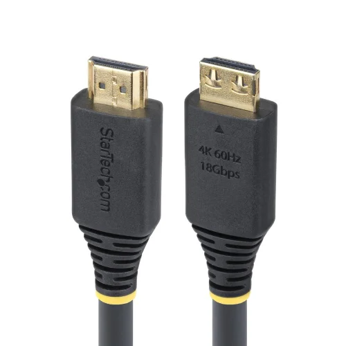Cable hdmi 4k con agarre startech 7m - macho - macho - negro