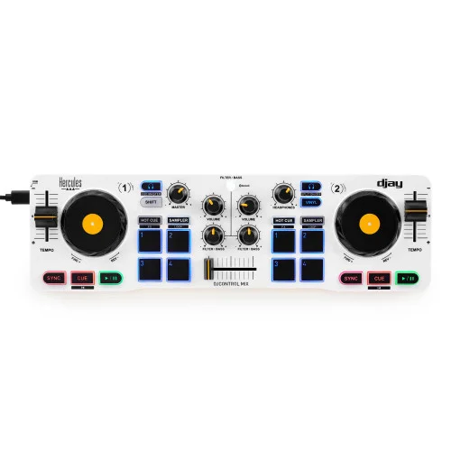 Mesa de mezclas hercules dj control mix
