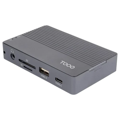 Carcasa disco duro tooq tqe - 2242g para ssd m.2 + hub 11 en 1