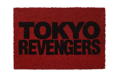 Felpudo 60x40 cm logo sobre rojo tokyo revengers