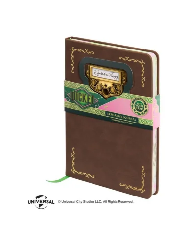 Libreta the noble collection wicked el diario de elphaba