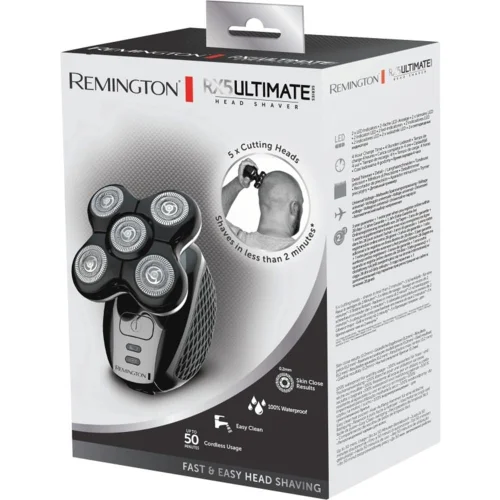 Afeitadora de cabeza remington ultimate series rx5 xr1500