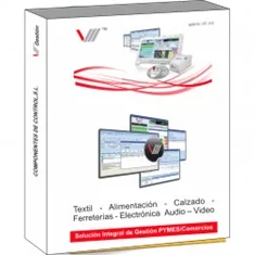 Software gestion v3+ tpv para comercios 1 usuario licencia electro perpetua incluye 1 año matenimiento
