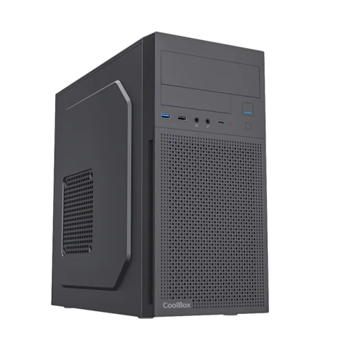 Caja ordenador coolbox m680 matx negra 500w