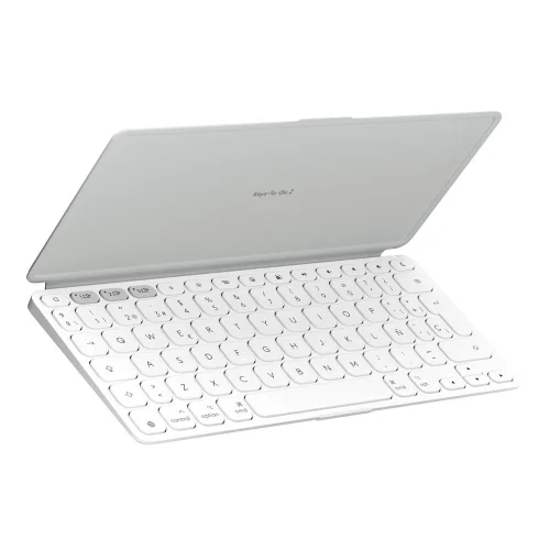 Teclado logitech keys to go 2 for ipad inalambrico blanco
