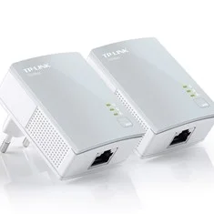 Pack x2 adaptadores de red linea electrica 500mbps powerline tp - link tl - pa4010kit