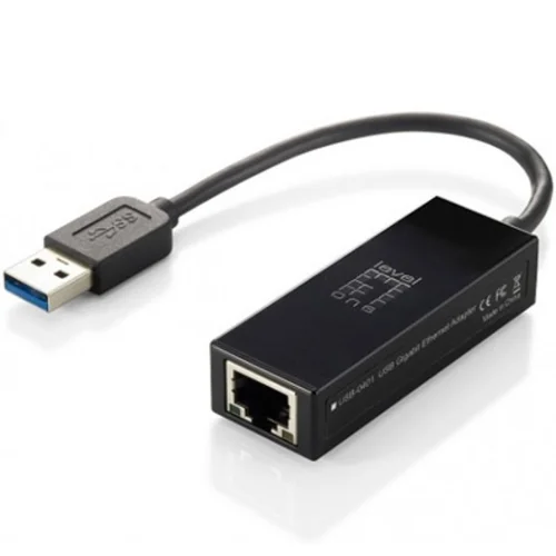 Adaptador usb 3.0 level one a gigabit ethernet rj45 10 - 100 - 1000mbps